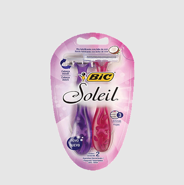 Aparelho Bic Soleil 2 unidades